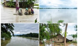 阿萨姆邦洪水：6人死亡，240万人受灾;阿米特·沙阿保证中心的全力协助