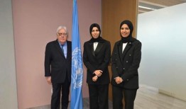 卡塔尔的Al Khater，近东救济工程处主任专员讨论加沙