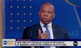 挥舞着砍刀的嫌疑人在一次精神错乱的袭击中伤害了三名纽约警察